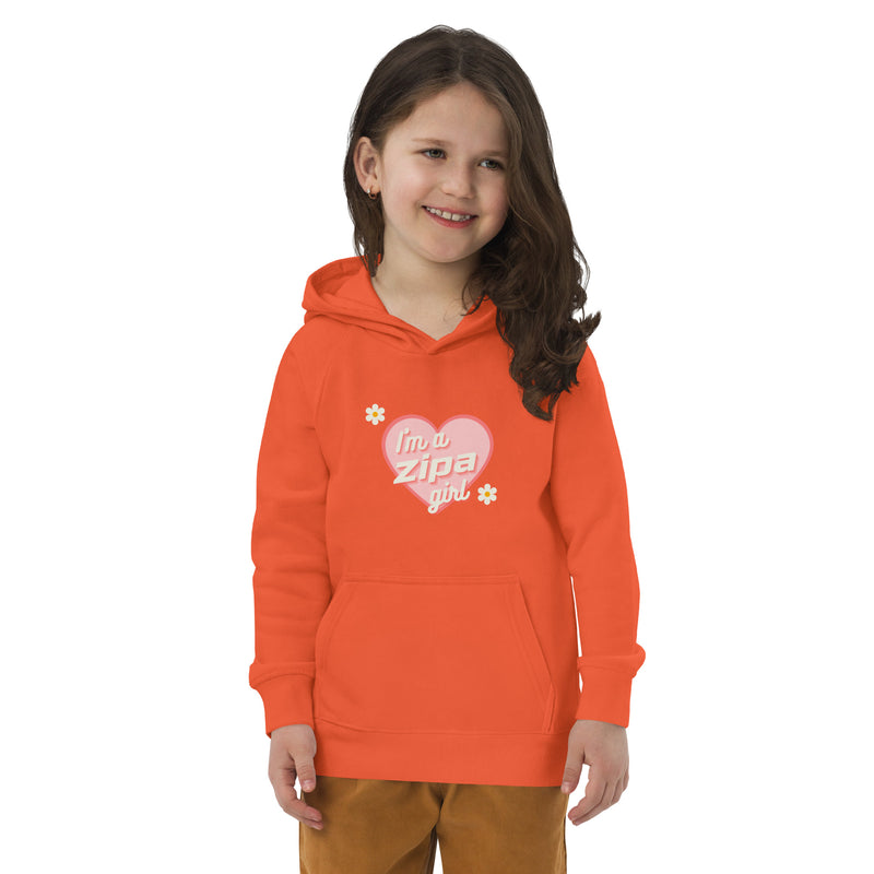 I'm a Zipa Girl Sudadera con capucha eco niño